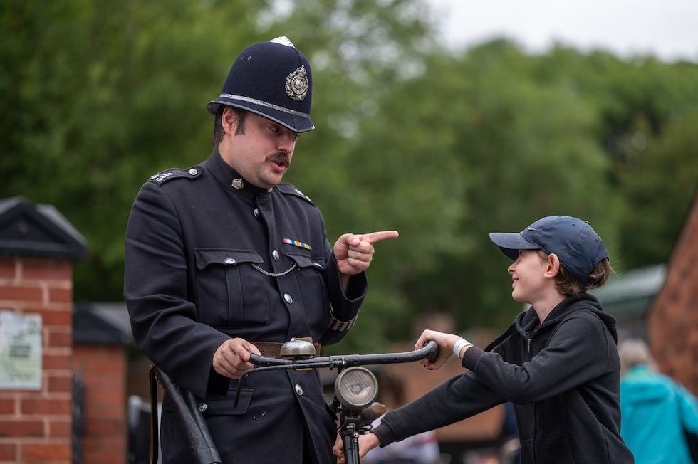 Police at Black Country Living Museum