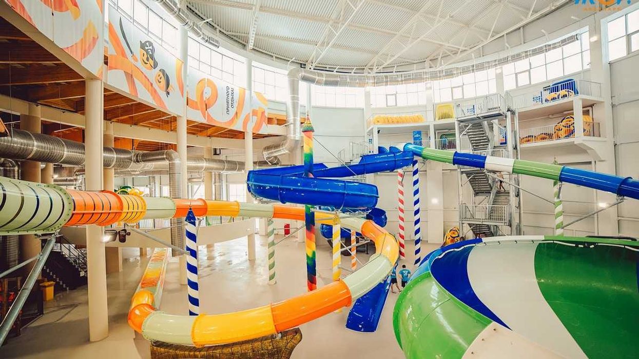 Polin celebrates rave reviews of Russia's pirate-themed Ulyanovsk Indoor Waterpark