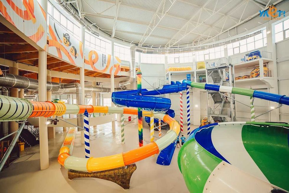 Polin celebrates rave reviews of Russia's pirate-themed Ulyanovsk Indoor Waterpark