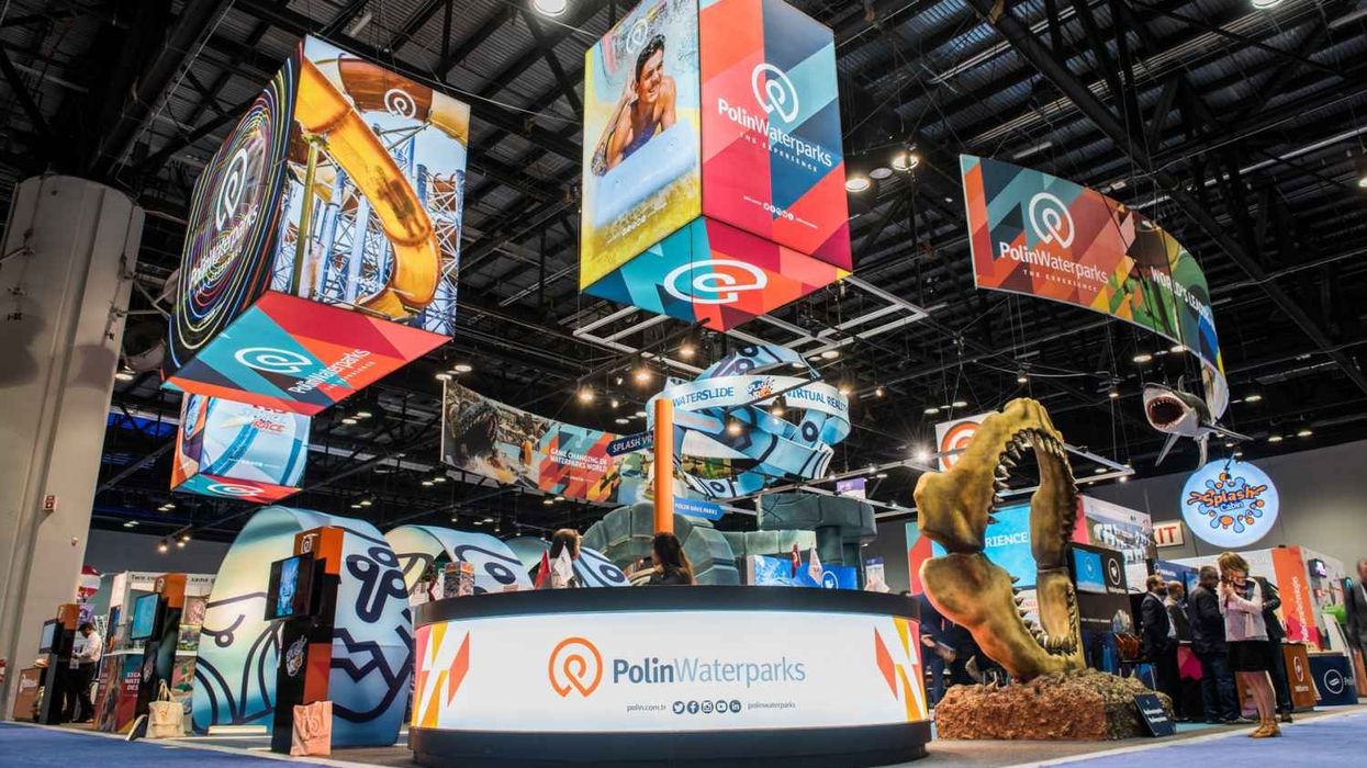 Polin makes a splash at IAAPA Attractions Expo with 4 Brass Ring Awards