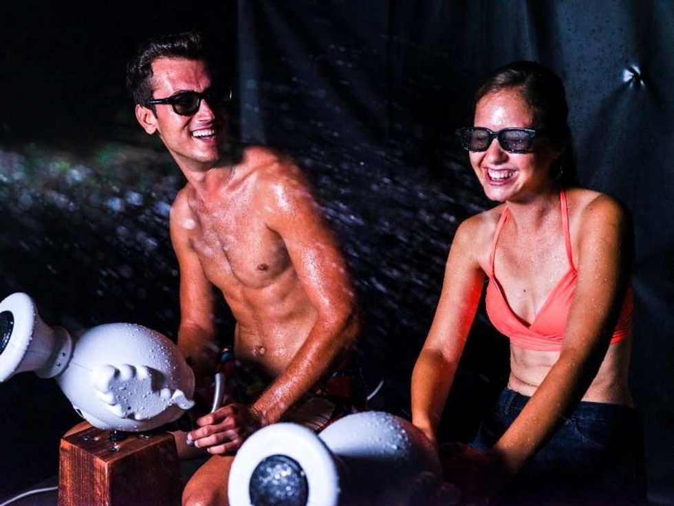 Polin's industry-first interactive water-powered game Splash Cabin opens at Aquafantasy Waterpark