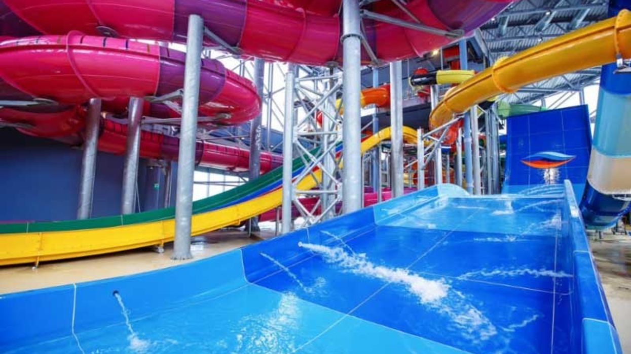 Polin supply waterslides to LetoLeto waterpark Russia