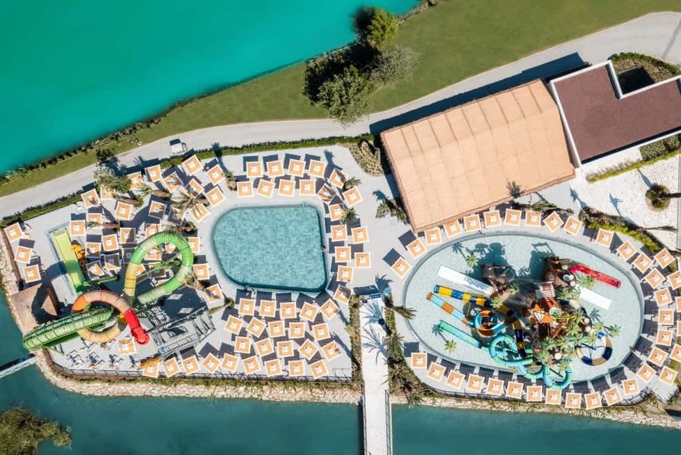 Polin Titanic Golf Resort Belek, Antalya Aerial View