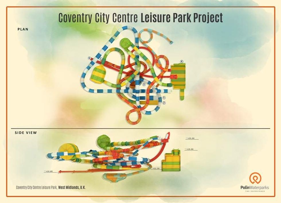 Polin transforms minimal space into maximum fun at Coventry's compact new water park