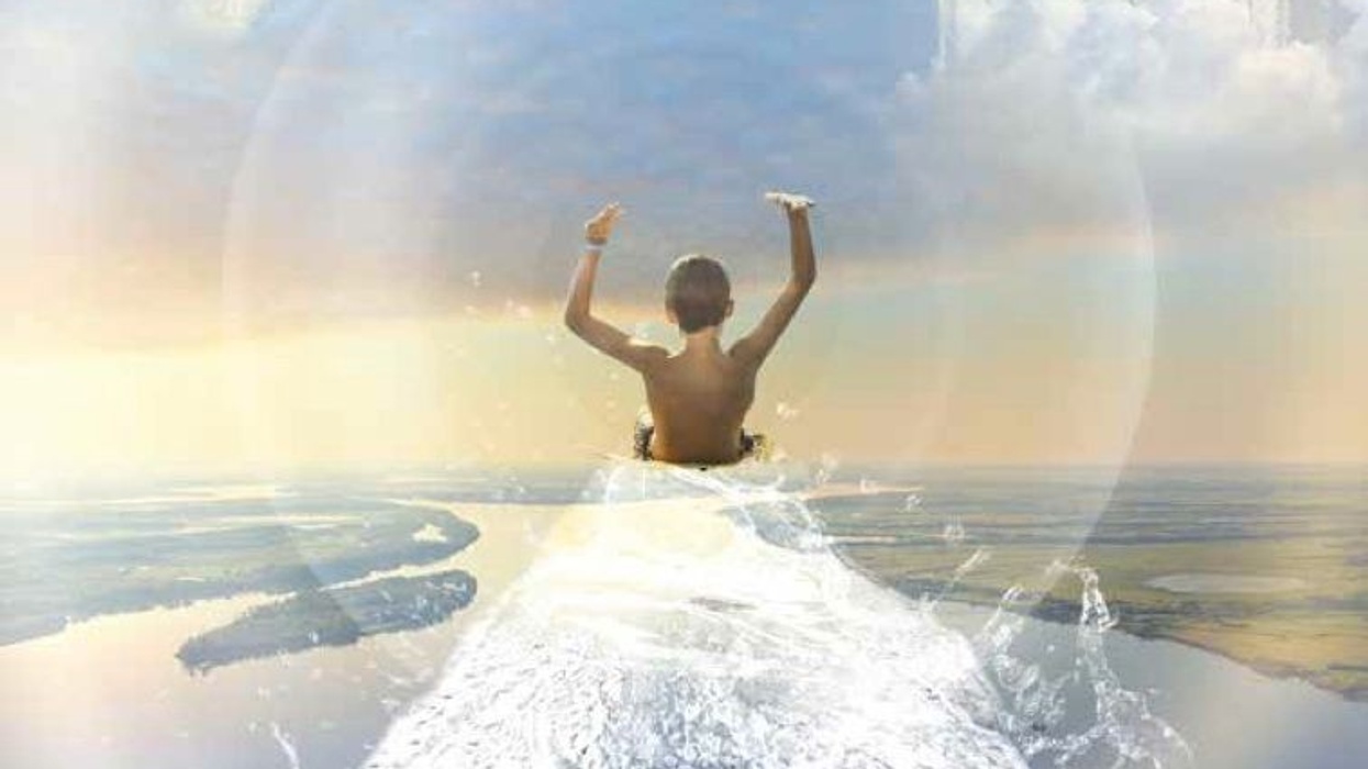 Polin Waterparks creates Glassy world's first fully transparent waterslide