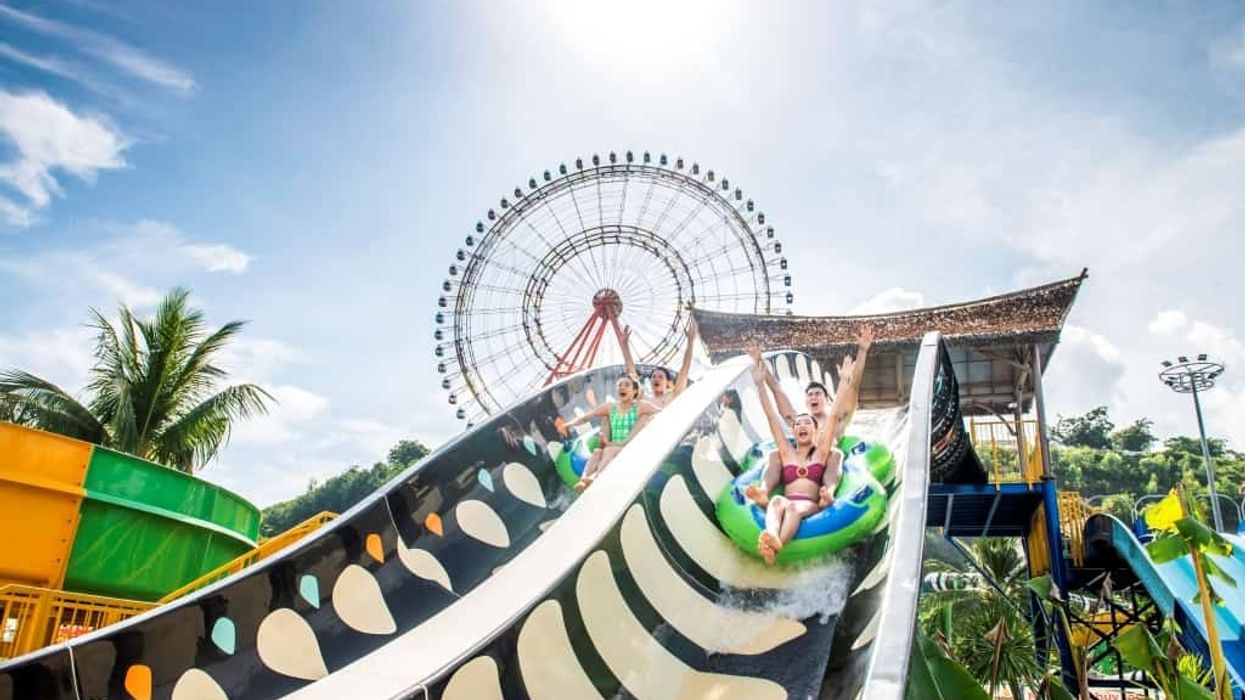 Polin Waterparks Vinpearl, VinWonders, Nha Trang, Vietnam Slide