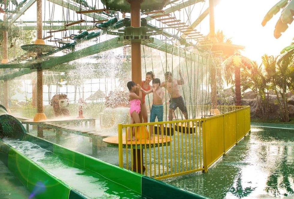Polin Waterparks Vinpearl, VinWonders, Nha Trang, Vietnam Water Course