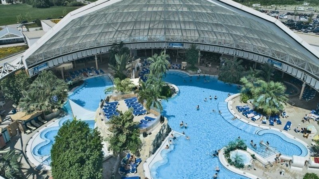 Polin waterslides star at glass-domed Waterworld in $190m Park of Poland