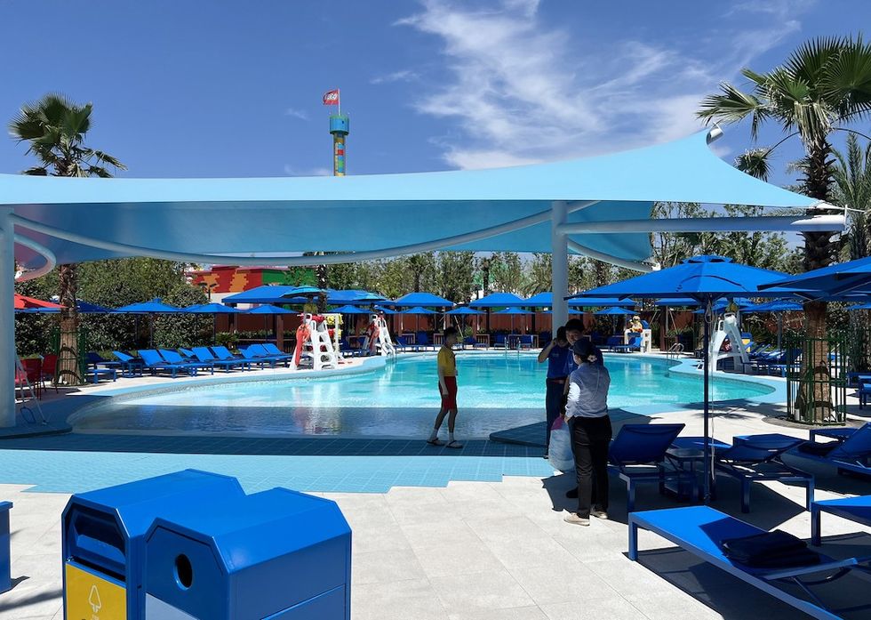Pool area Legoland Shanghai