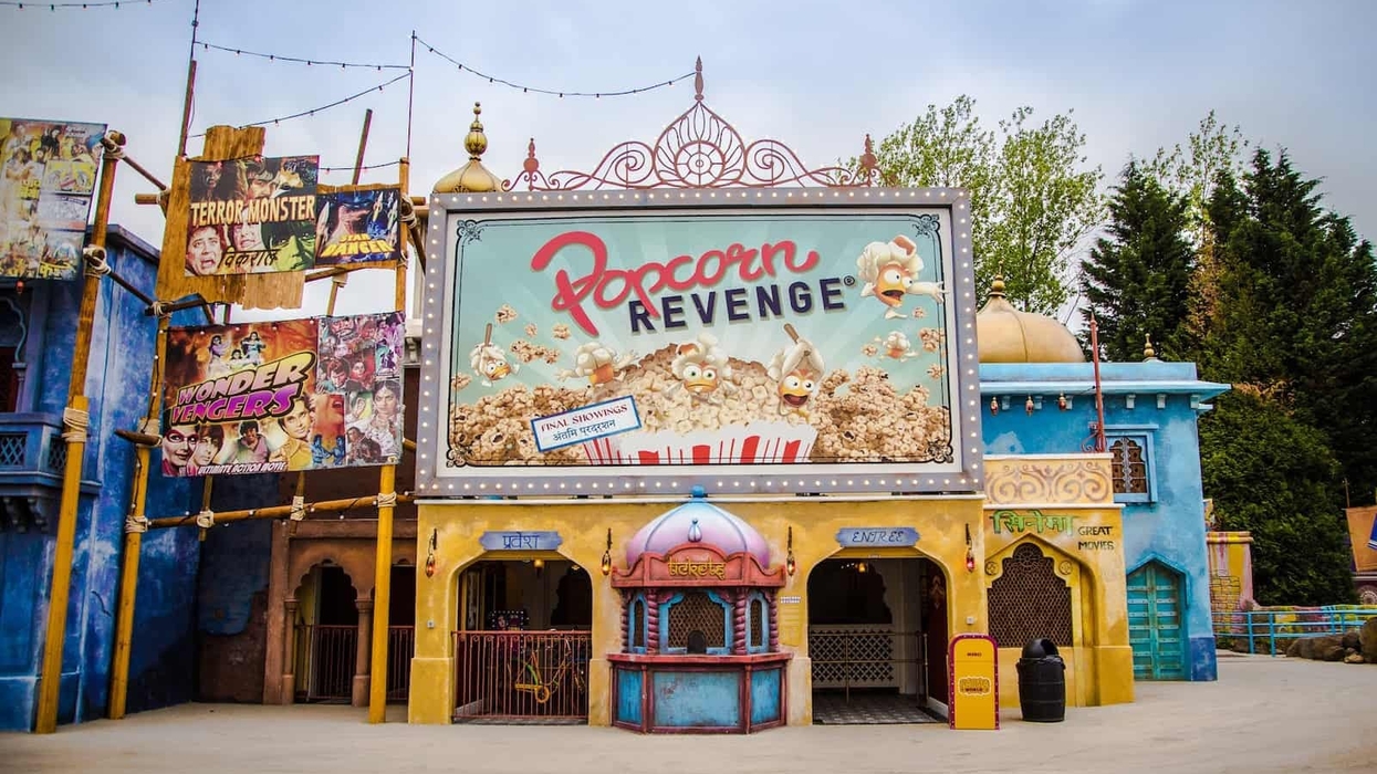 Popcorn Revenge Painting with Light