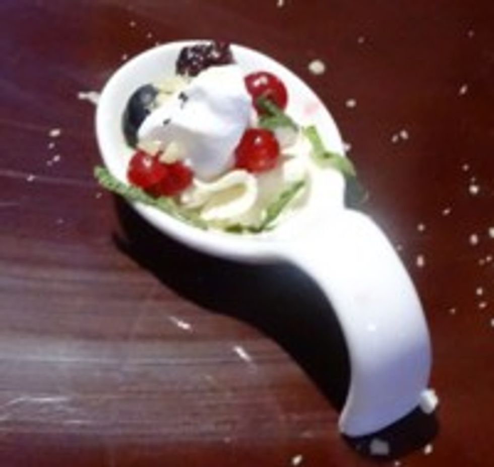 Popping Candy Eton Mess at Warner Bros Harry Potter Studio Tour