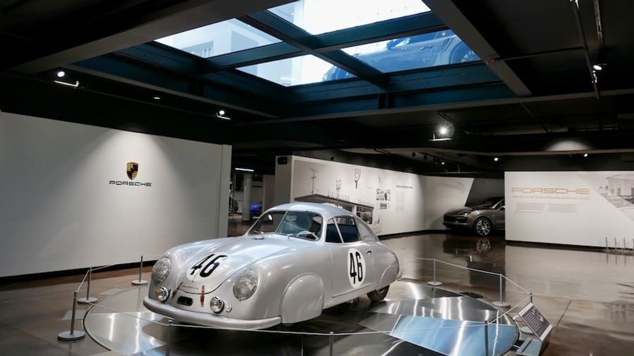 Porsche under glass Sotto Studios
