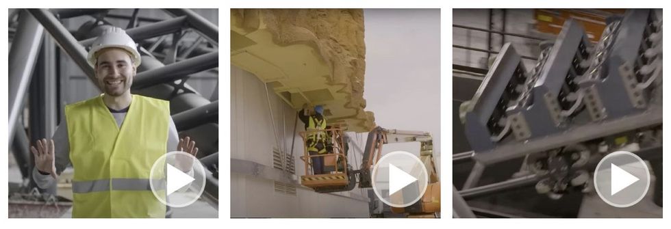 Portaventura behind the scenes on Unchartered Dark Ride Sally Dark Rides