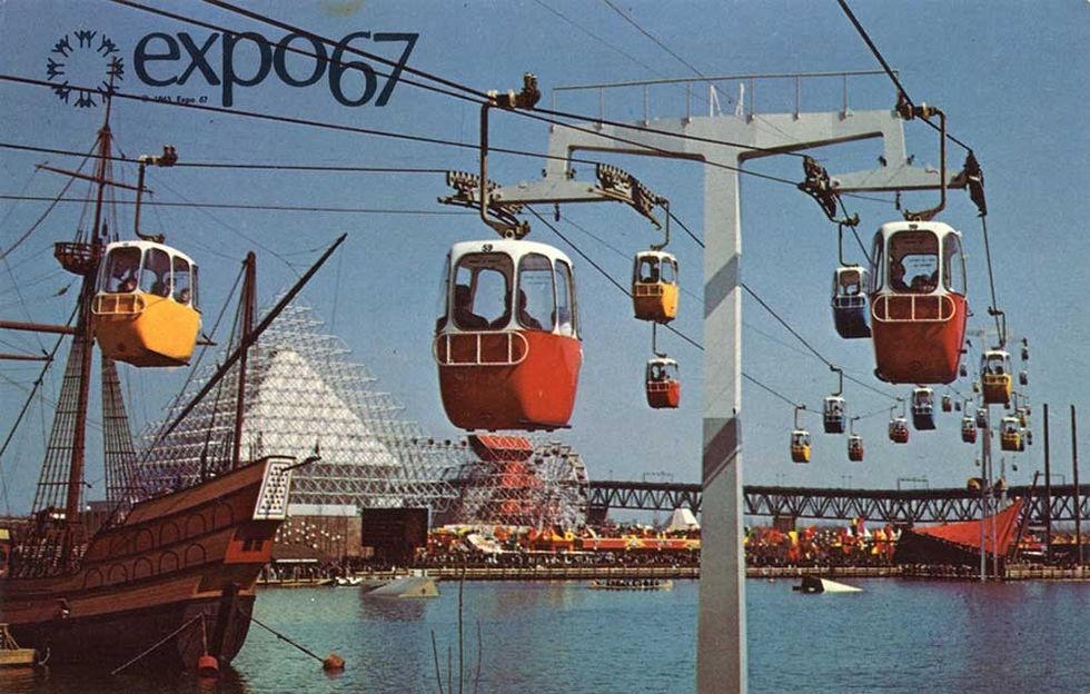Postcard of La Ronde Expo 67