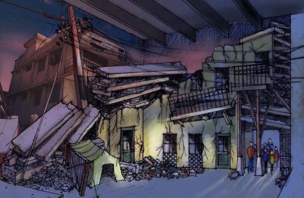 Poverty Encounter Night Render Storyland Studios