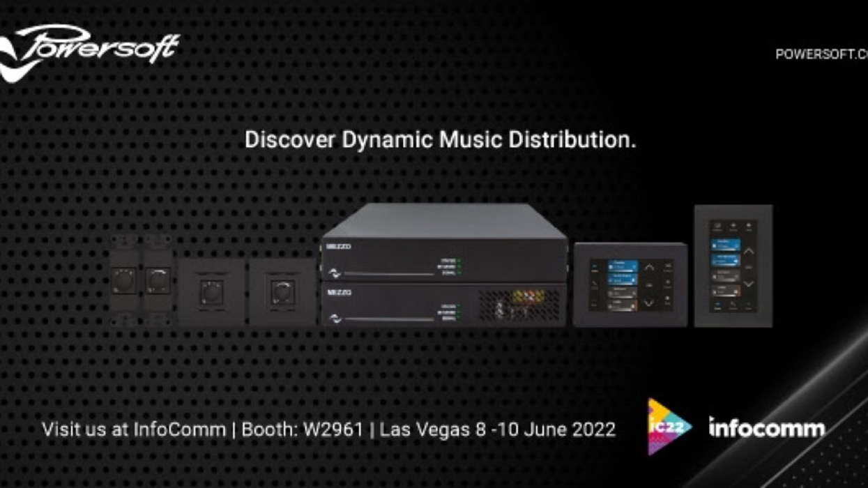 Powersoft Las Vegas Infocomm 2022