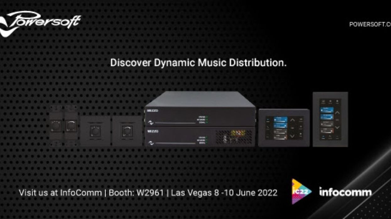 Powersoft Las Vegas Infocomm 2022