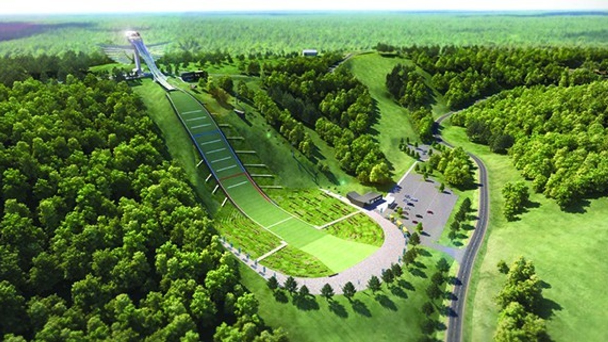 Prairie Island ski jump proposal