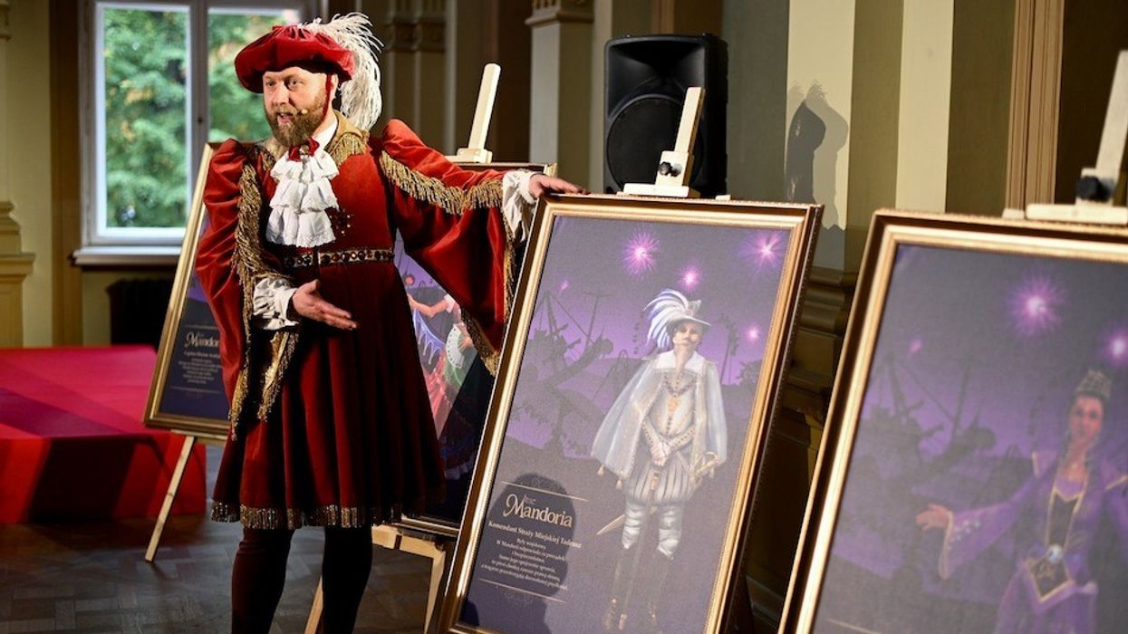 Press conference of Mandoria_Bard Matteo presents the citizens of Mandoria_(c)Mandoria