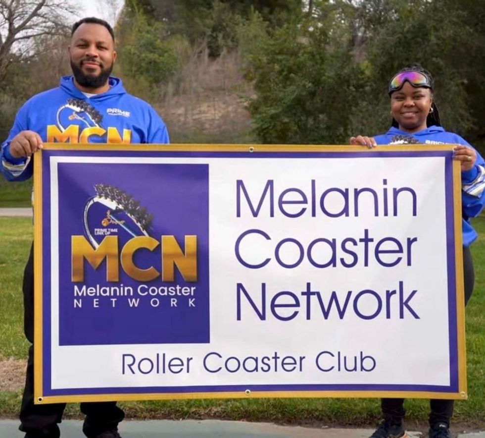 Prime and Brichette with MCN Banner