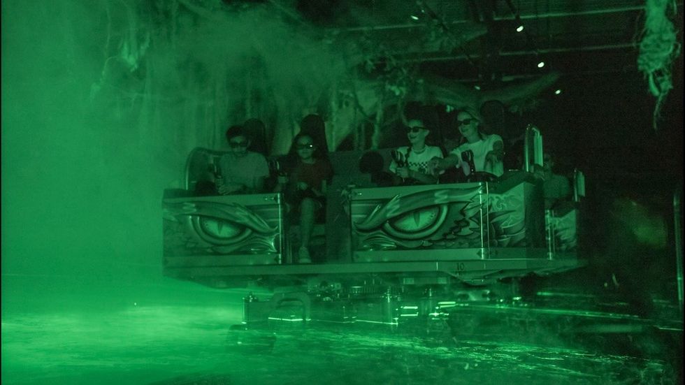 Primordial dark coaster lagoon