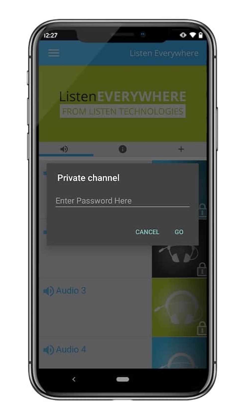 private channels Listen EVERYWHERE