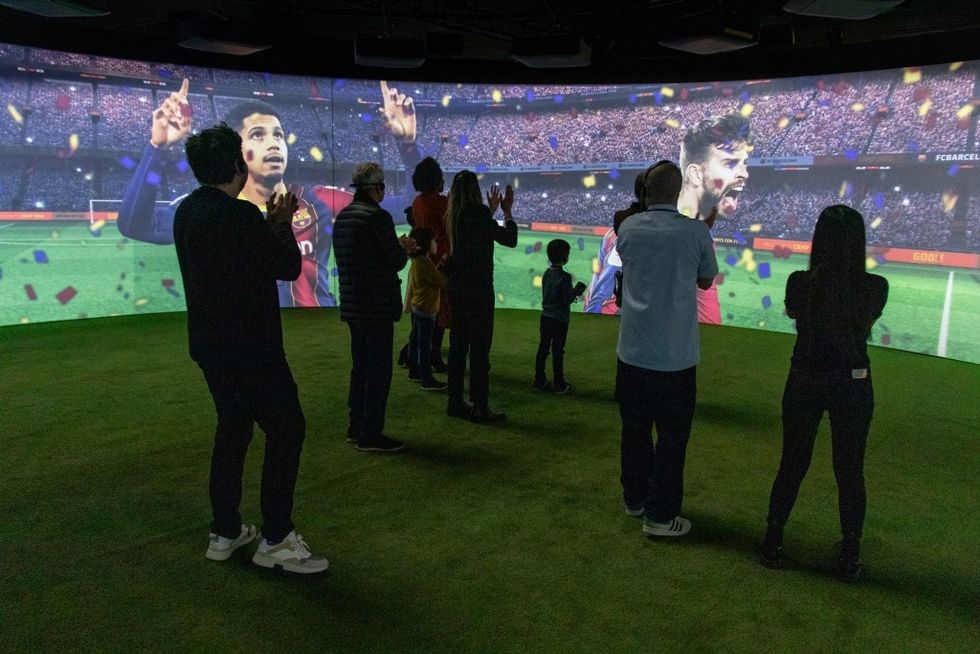 Proactiv Entertainment BARCA Exhibition pitch