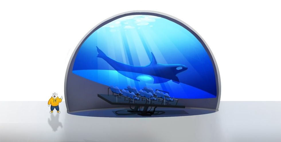 project syntropy Action Rider Dome 6DOF