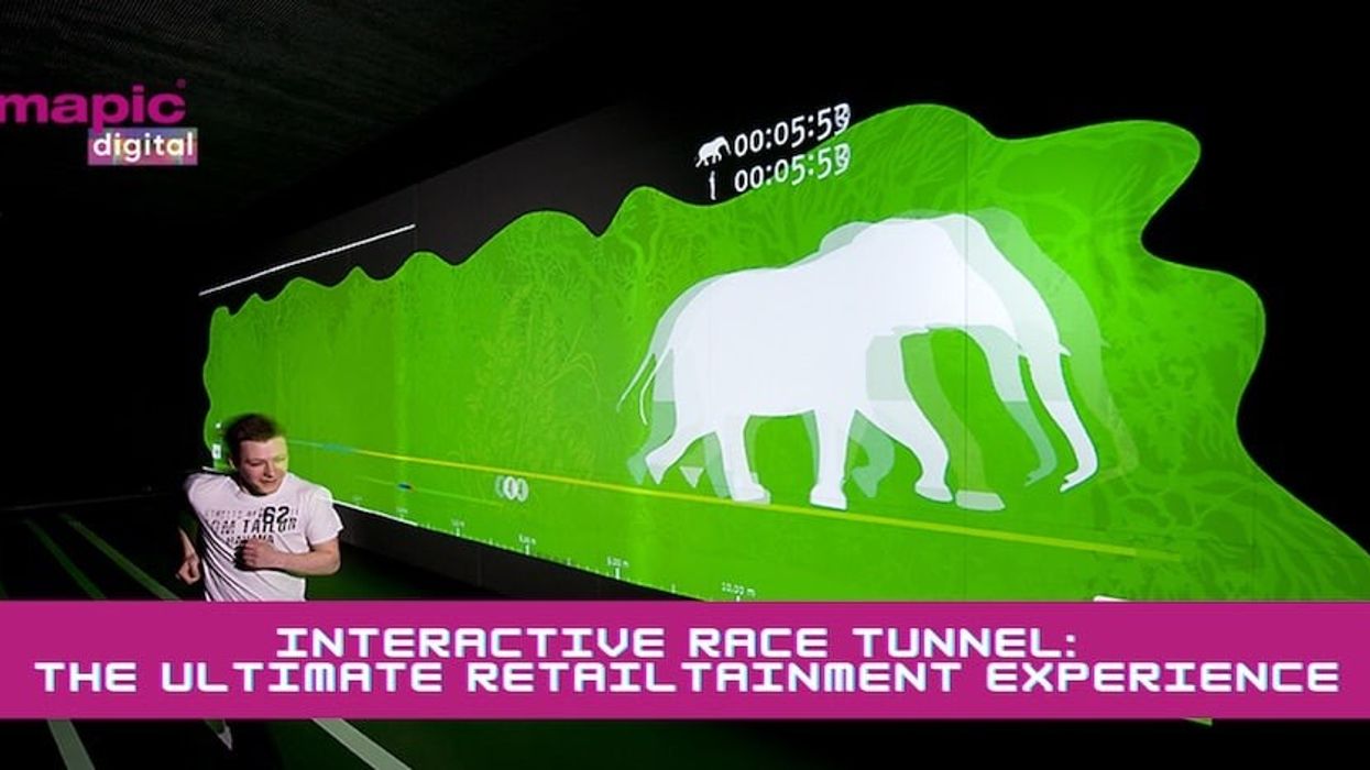 project syntropy interactive race tunnel