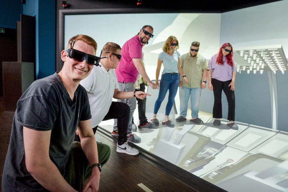 project syntropy shortlisted for 2024 Inavation Award CAVE system at the South Westphalia University of Applied Sciences in Germany