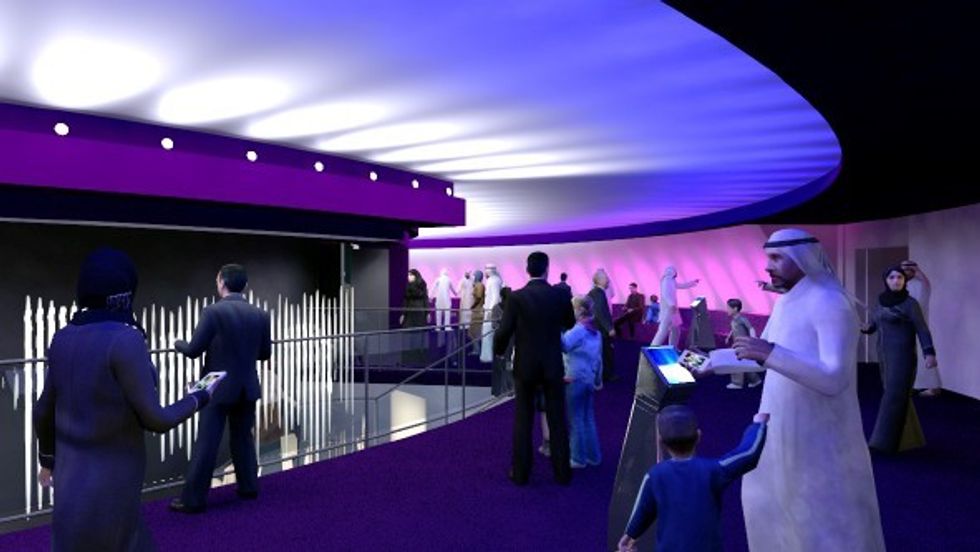 project syntropy VIRTUALITYScience Centre Riyadh Saudi ArabiaDome Rendering