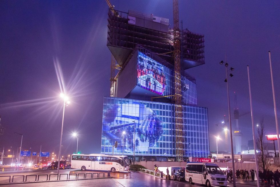 projection mapping ISE live events