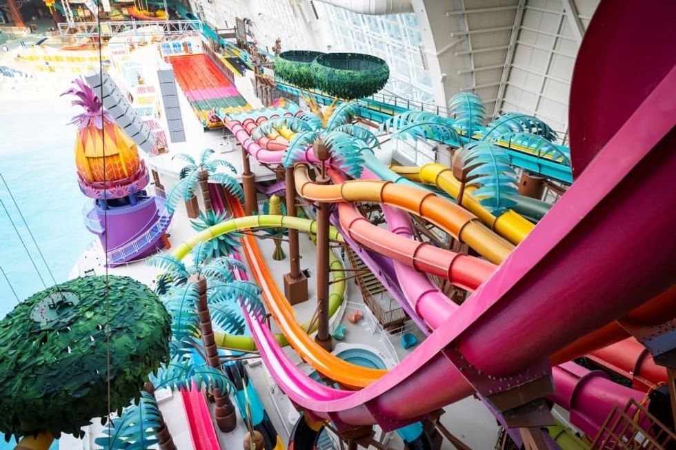 ProSlide DreamWorks Water Park Madagascar Tower