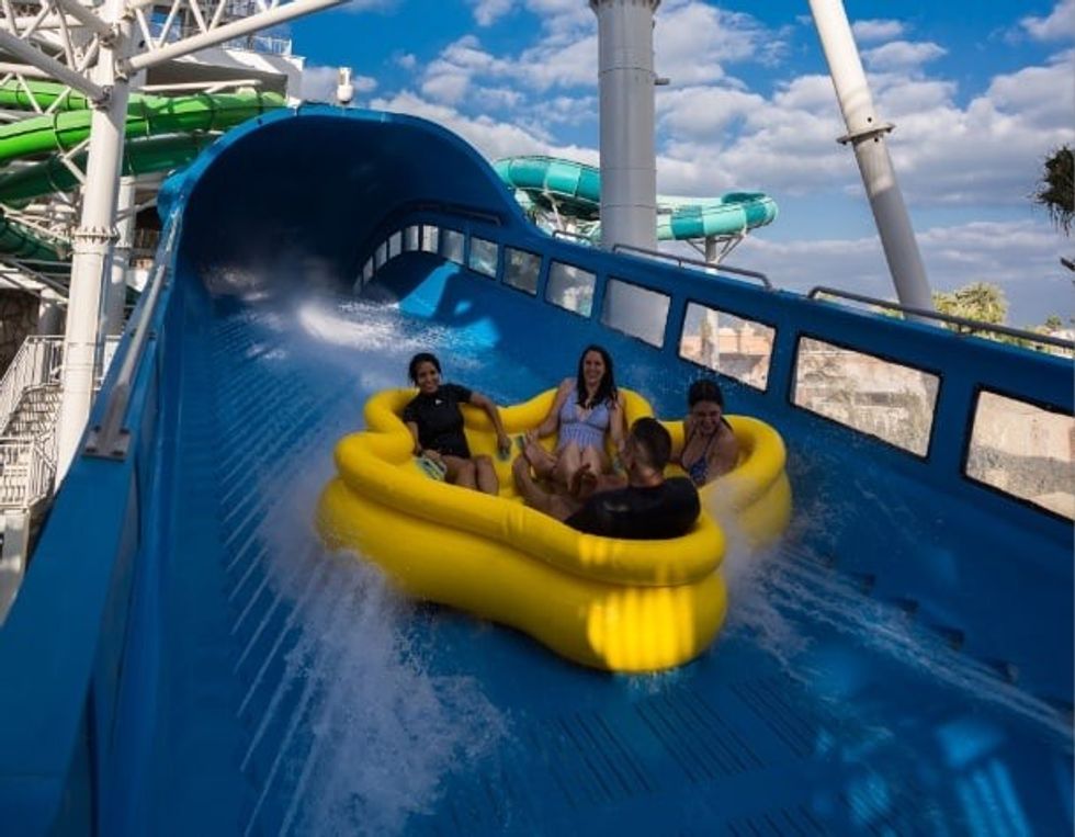 ProSlide-MammothBLAST high performance water coasters