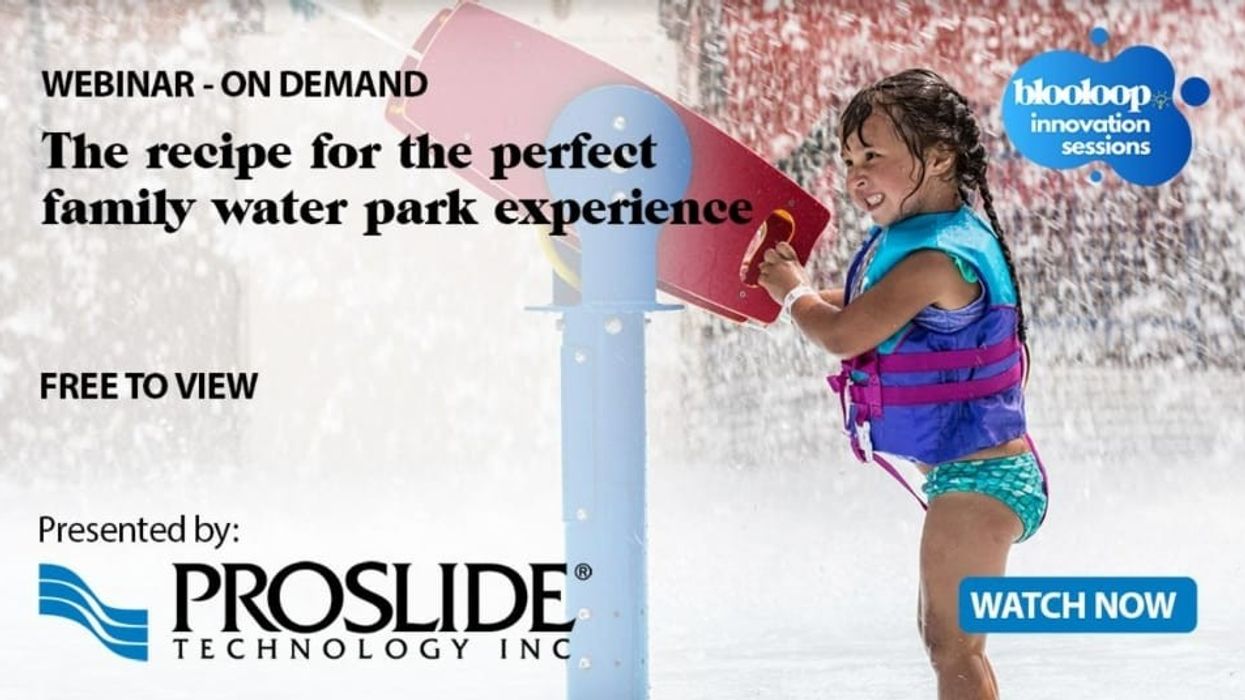 Proslide Recipe for family water park webinar