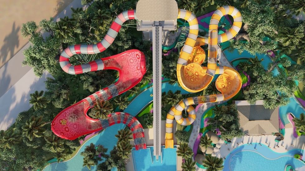 ProSlide - Sam Son Water Park - Phase1 - Render IAAPA Expo Asia