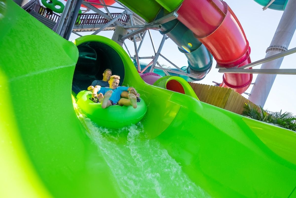 ProSlide SeaWorld Aquatica Orlando Riptide Racer DuelingPIPEline