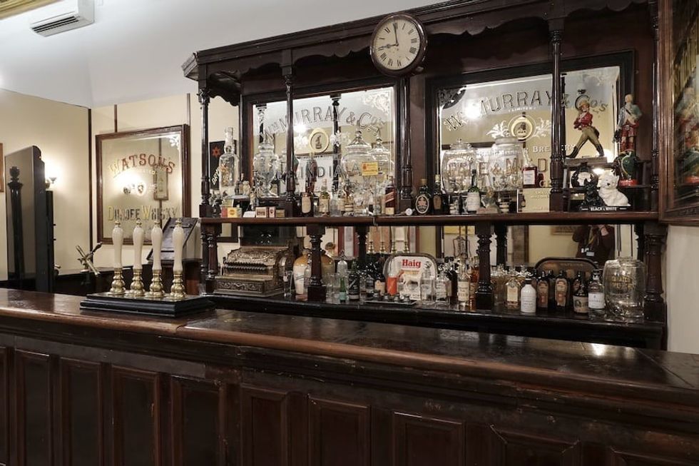 Pub at the McManus The Street exhibition reconstructed streets
