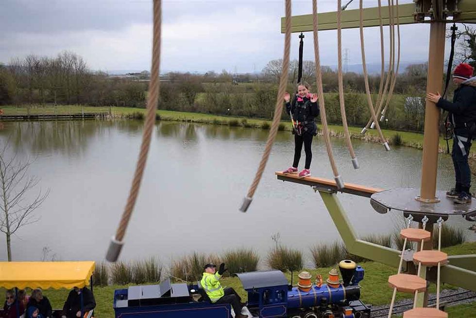 Puxton Park opens new high ropes and junior ropes courses from Innovative Leisure