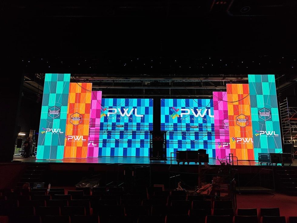 PWL Theatre Set Up