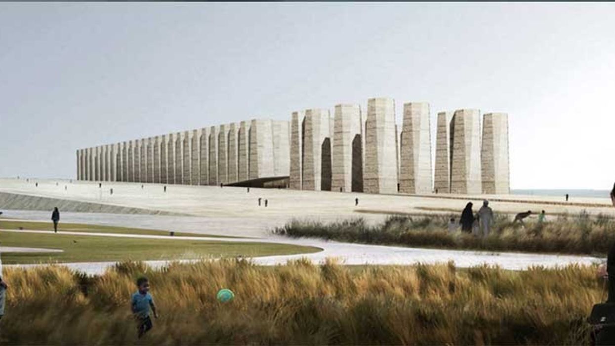 Qatar Art Mill concept design copyright of elemental and malcolm reading consultants