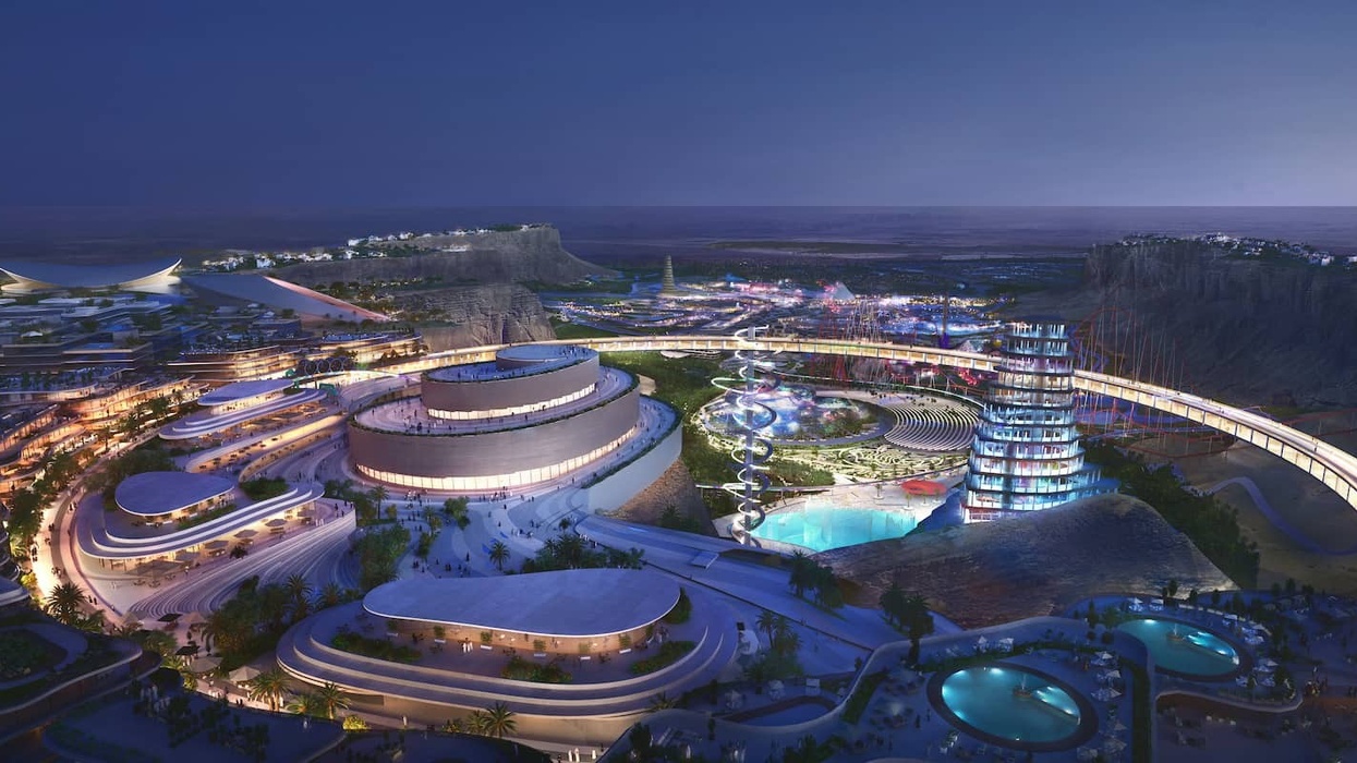 Qiddiya Cliff Edge Plaza and Performing Arts Centre