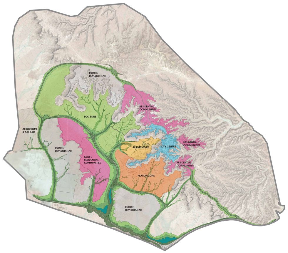 Qiddiya Land Use map