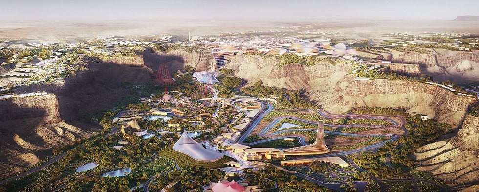 Qiddiya Master plan Concept