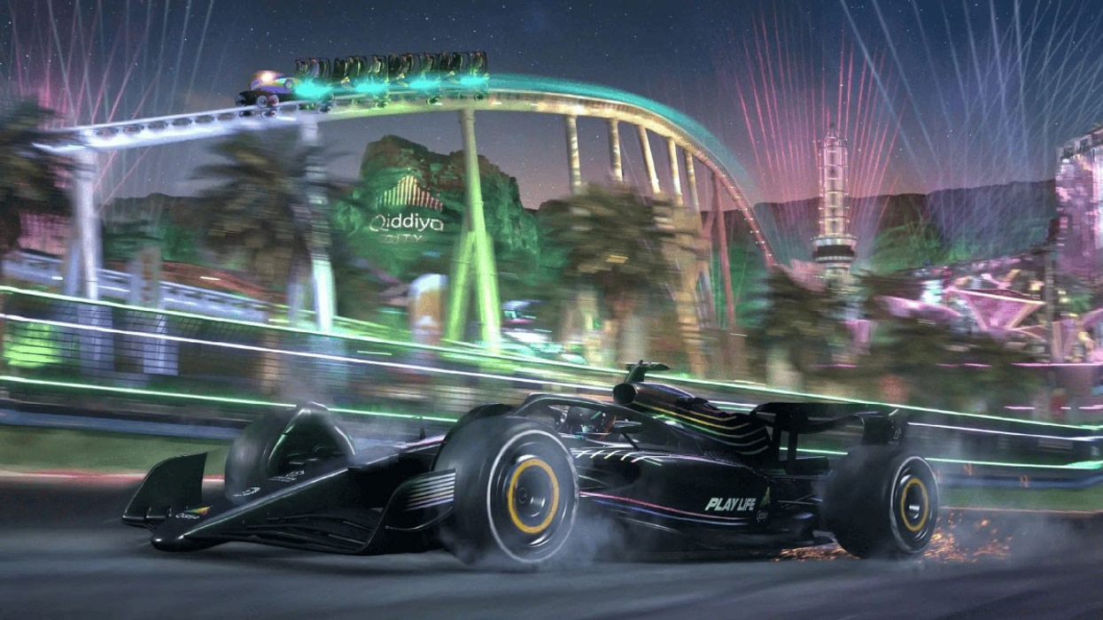 Qiddiya Motor Sports Film Journey blooloop Innovation Awards