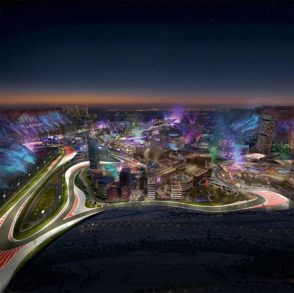Qiddiya Motor Sports Film Journey blooloop Innovation Awards