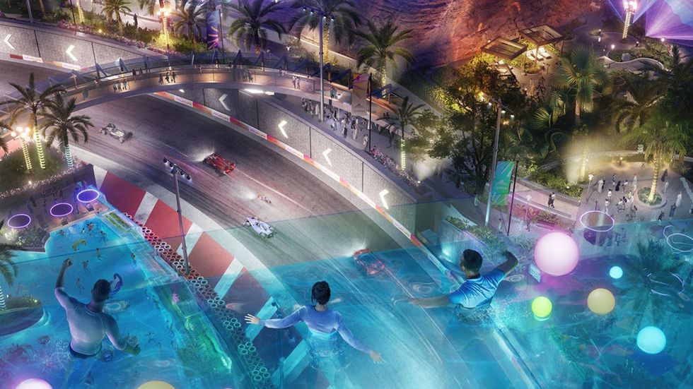 Qiddiya Motor Sports Film Journey blooloop Innovation Awards