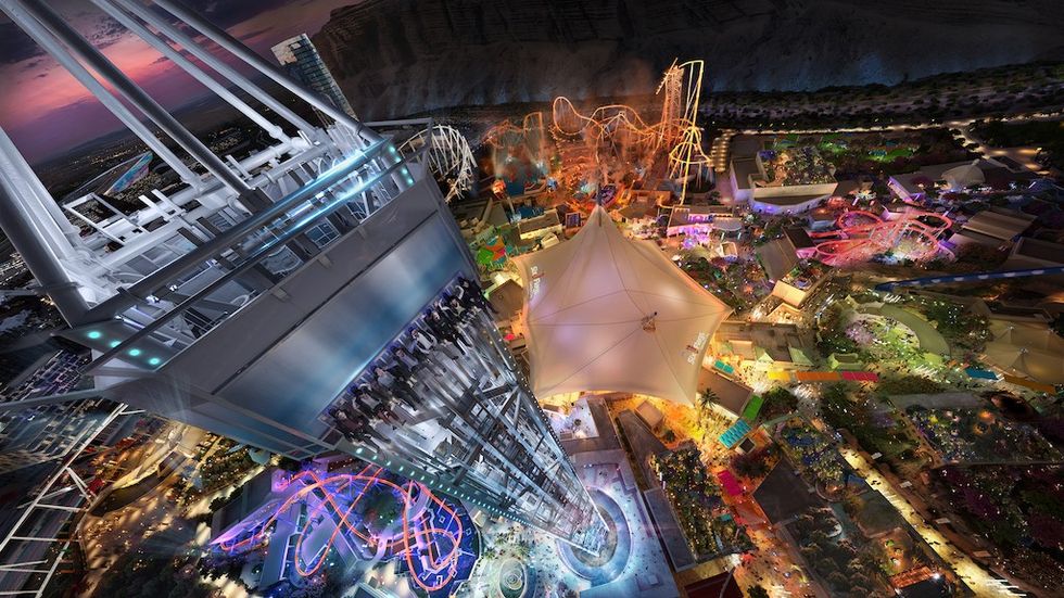 Qiddiya Six Flags Sirocco Tower