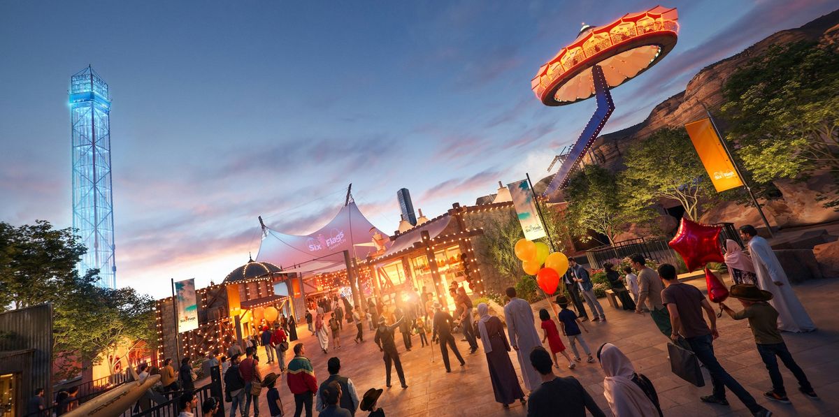 Qiddiya Six Flags Valley Of Fortune