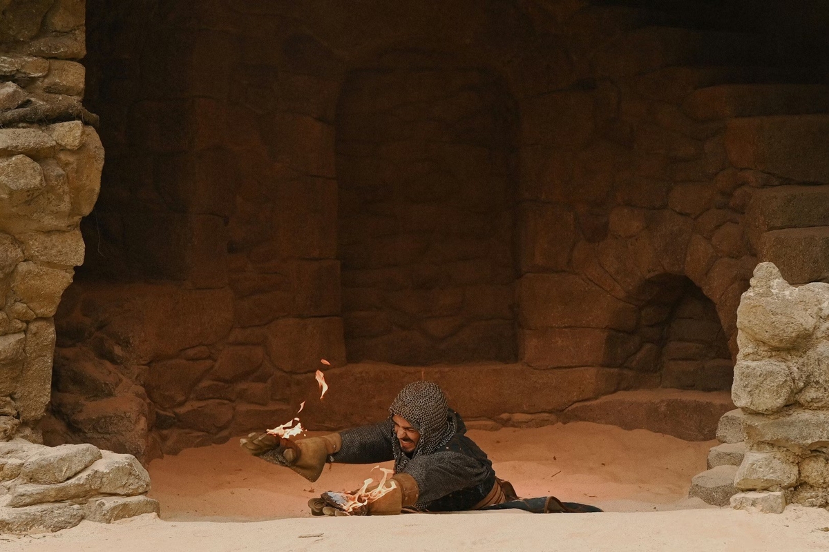 Quicksand Effect at L'Épée du Roi Arthur Show